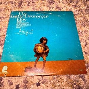 The Little Drummer Boy by living voices of vintage vinyl record for 1965